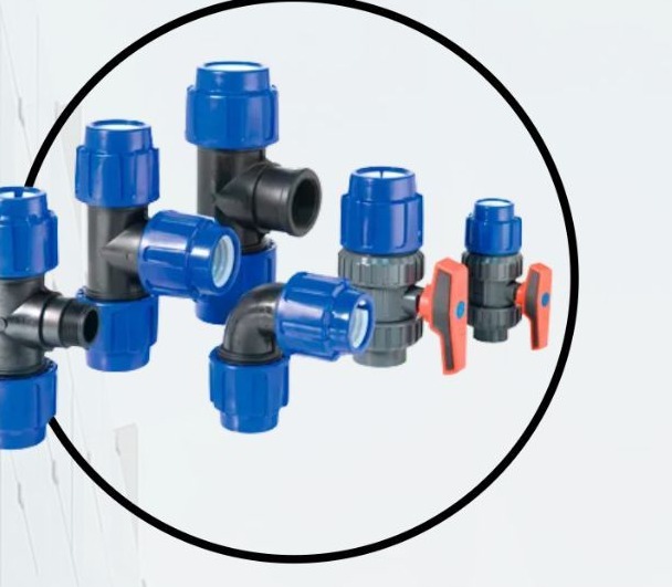 HDPE compression fittings from the Fusion Plast company profile