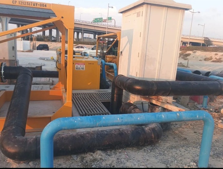 HDPE installation