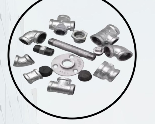 Galvanized iron fittings from the Fusion Plast company profile